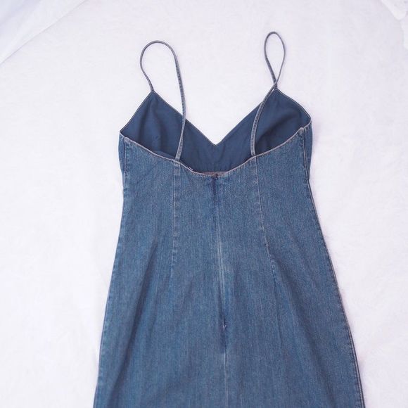 Calvin Klein Jean Mini Dress Size 1P - Picture 8 of 10